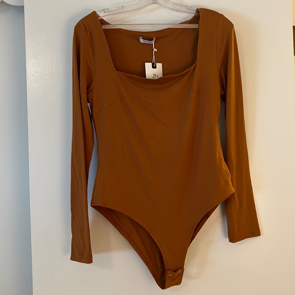Rust Color Bodysuit NWT
